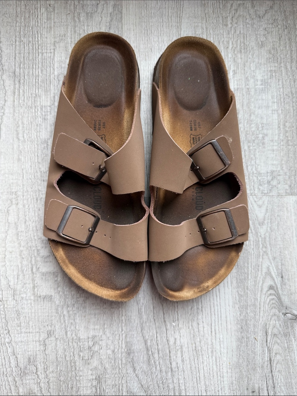 Project Cloud Birkenstock style Sandals